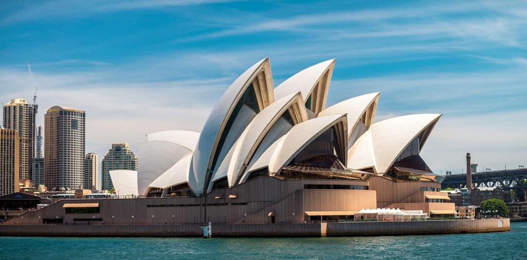 Вид на Сиднейскую Оперу